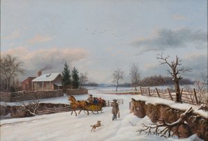 Kanescene nær Philadelphia, 1841